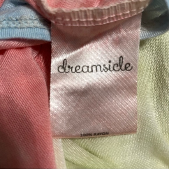 Dreamsicle Raglan Long Sleeved Pastel Crop Top M - Picture 4 of 5